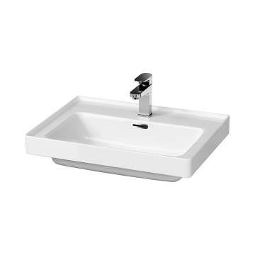Cersanit K114-006 - Built-in washbasin CREA 44.5 x 60 cm, ceramic / glossy white