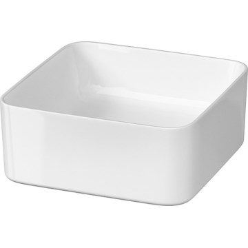 Cersanit K114-007-ECO - CREA Countertop Basin 35x35 cm Ceramic/Glossy White