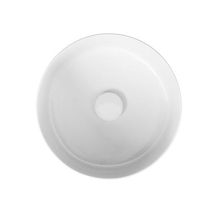 Cersanit K114-020 - Countertop basin CREA d. 38 cm ceramics/shiny white