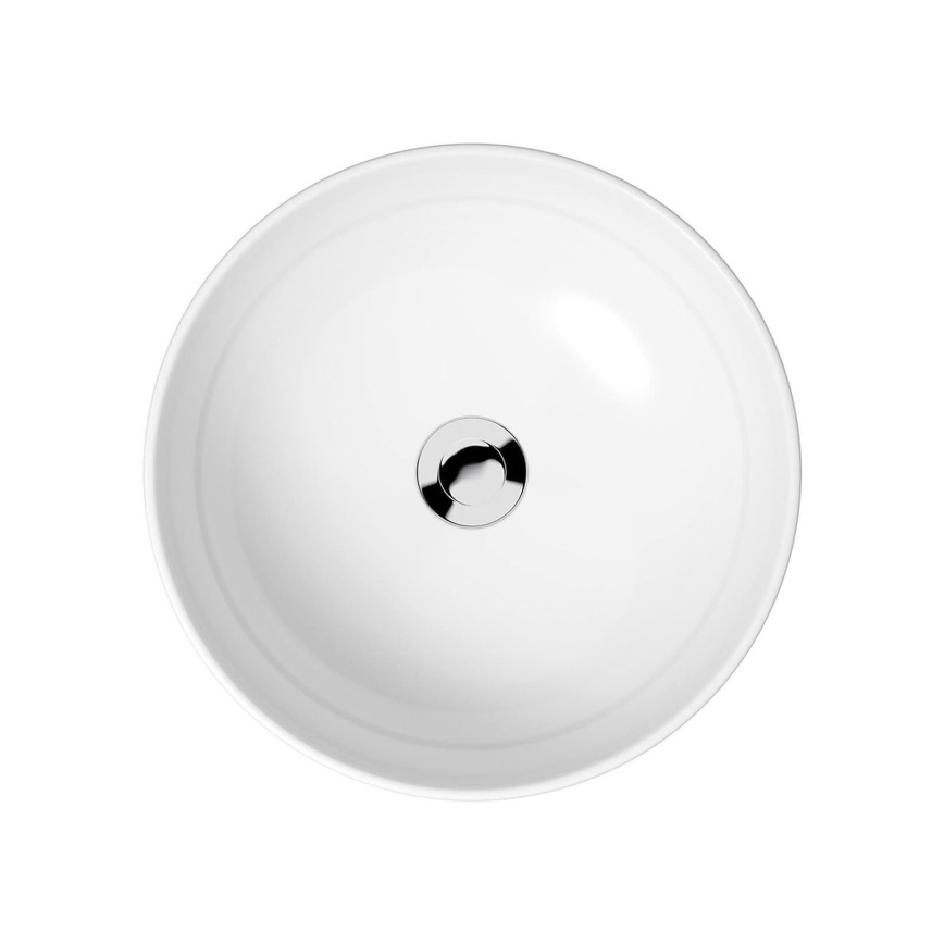 Cersanit K116-048-ECO - MODUO Countertop Basin Ø 40 cm, Ceramic, Glossy White