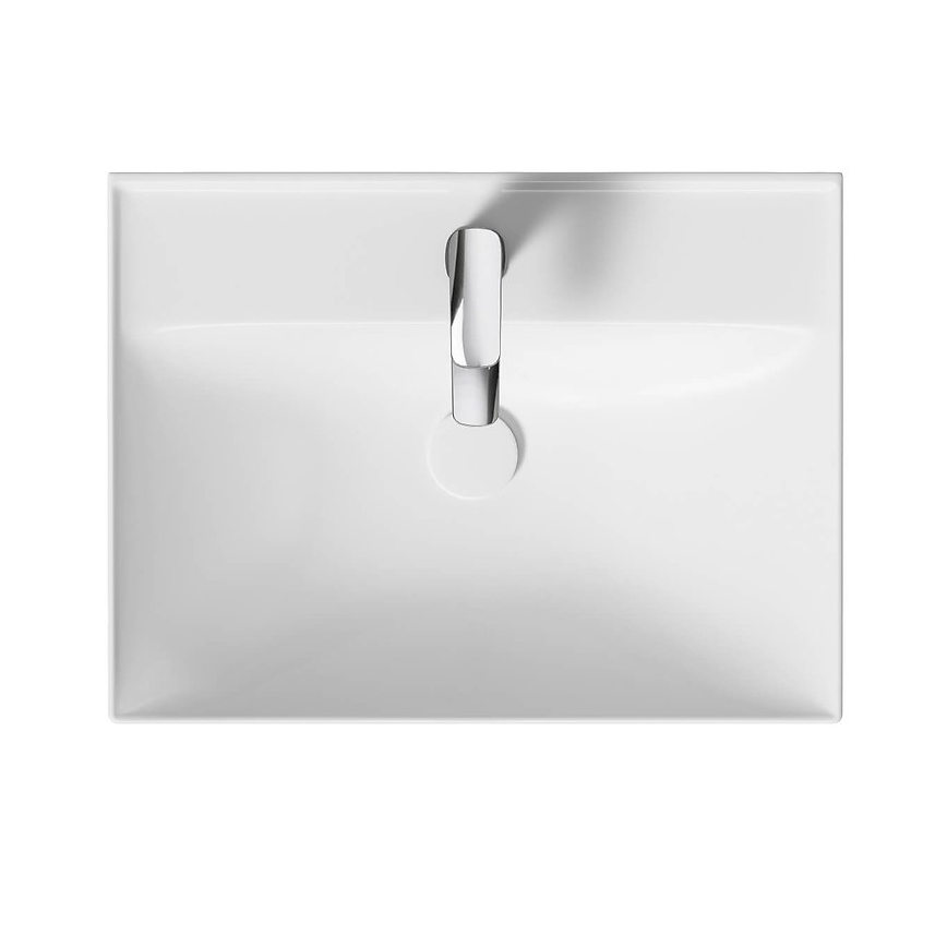 Cersanit K120-009 - LARGA Inset Washbasin 45.5x60.5 cm Ceramic / Glossy White