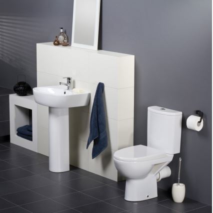 Cersanit K27-062 - Floor-standing toilet PARVA ceramics/white