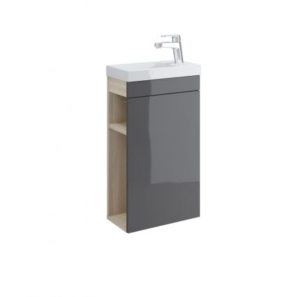 Cersanit K32-001-BOX - COMO countertop/wall-hung washbasin 22x40 cm ceramic/glossy white