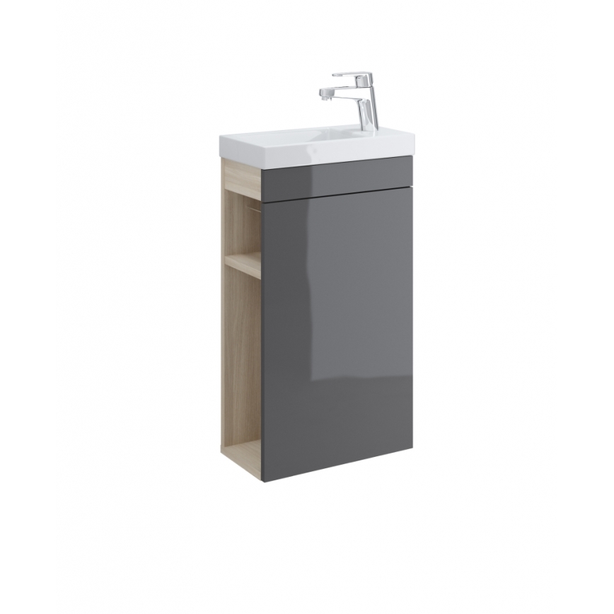 Cersanit K32-001-BOX - COMO countertop/wall-hung washbasin 22x40 cm ceramic/glossy white