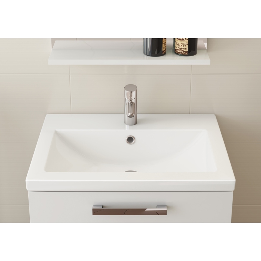 Cersanit K32-002-BOX - Built-in washbasin COMO 40x50 cm ceramic/glossy white