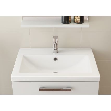 Cersanit K32-002-BOX - COMO countertop/wall-hung washbasin 40 x 50 cm ceramic/glossy white