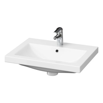 Cersanit K32-003-ECO - COMO 45x60 cm Countertop / Wall-hung Basin, Ceramic, Glossy White