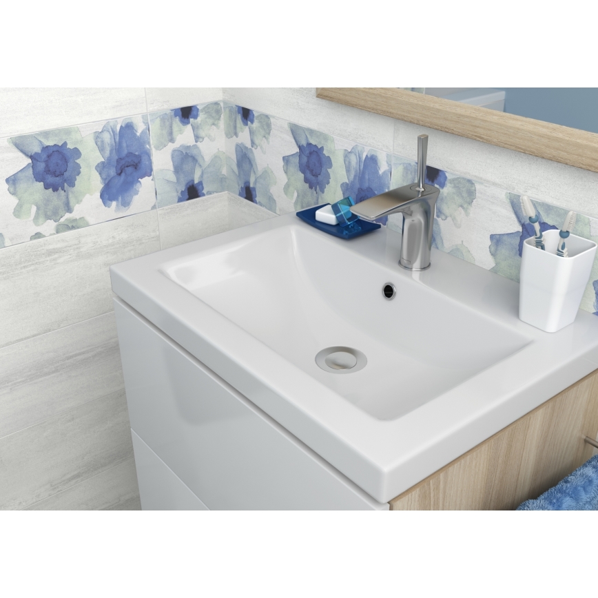 Cersanit K32-004-BOX - COMO basin for countertop/wall-hung installation 45x80 cm ceramic/glossy white