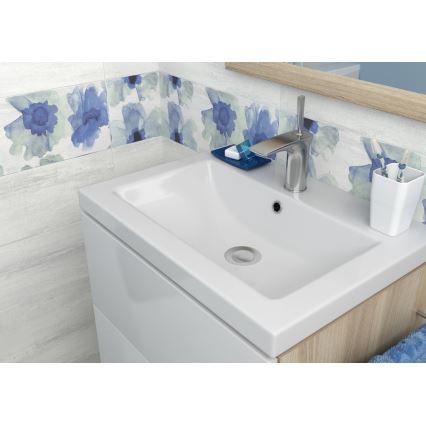 Cersanit K32-004-BOX - COMO recessed washbasin 45x80 cm ceramic/glossy white