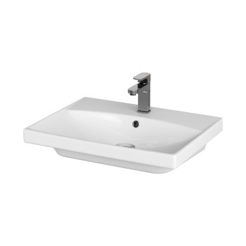 Cersanit K35-006 - Built-in washbasin CITY 45x60 cm ceramic/glossy white