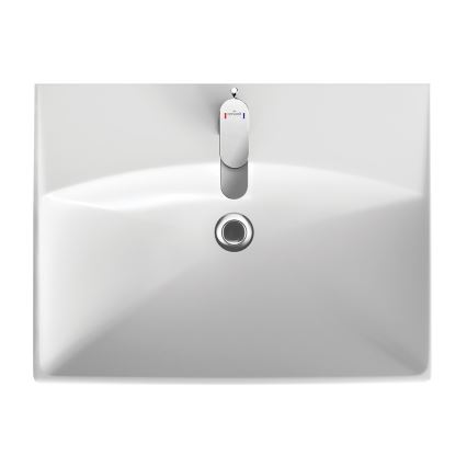 Cersanit K35-006 - Built-in washbasin CITY 45x60 cm ceramic/glossy white