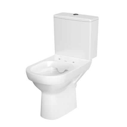 Cersanit K35-035 - Floor-standing toilet with a toilet seat CITY ceramics/white