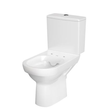 Cersanit K35-037 - Floor-standing toilet with a toilet seat CITY ceramics/white