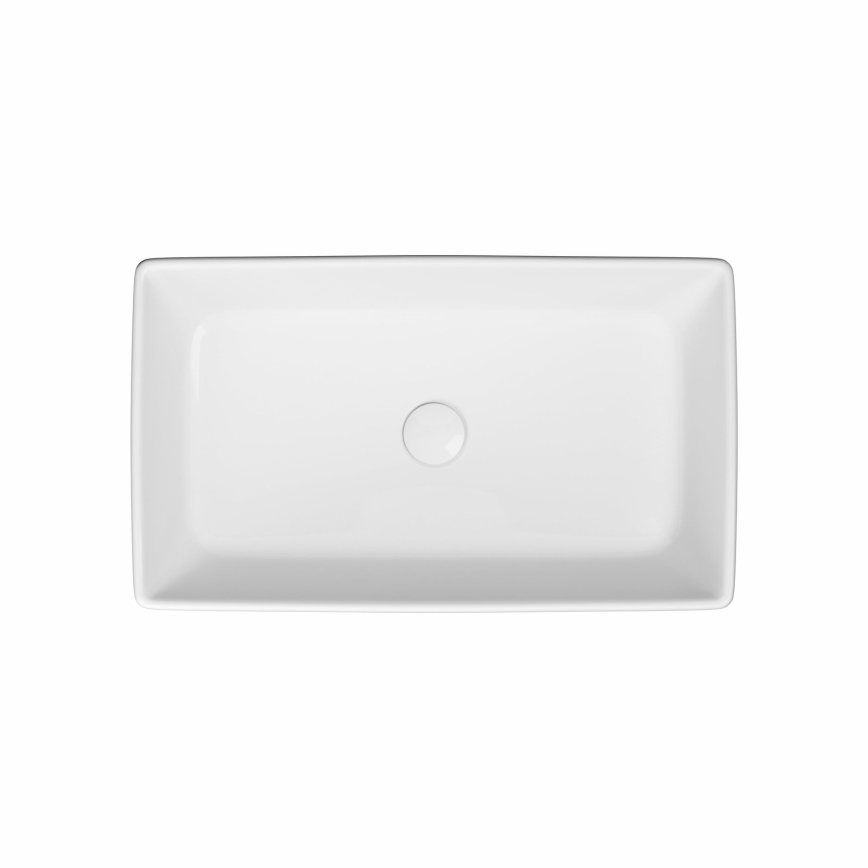 Cersanit K35-047-ECO - CITY countertop washbasin 36 x 60 cm, ceramic/glossy white
