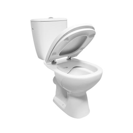 Cersanit K667-052 - Floor-standing toilet with a toilet seat ARTECO ceramics/white