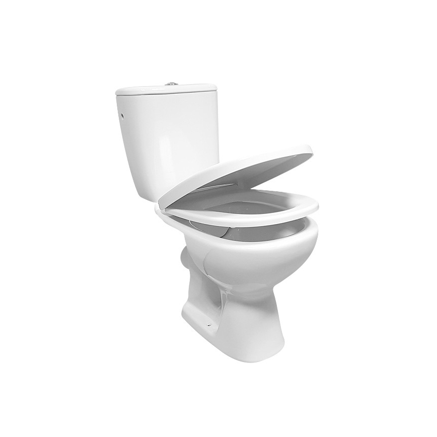 Cersanit K667-052 - Floor-standing toilet with a toilet seat ARTECO ceramics/white