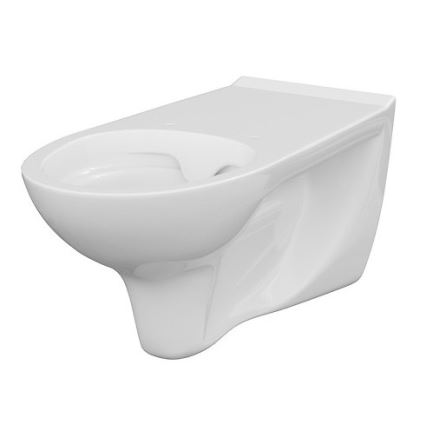 Cersanit K670-002 - ETIUDA Accessible Wall-Hung Toilet, Ceramic/White