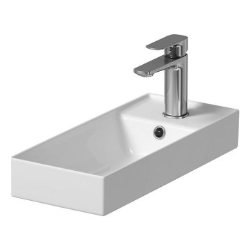 Cersanit K677-005 - Countertop basin LARGA 22x50 cm ceramics/shiny white