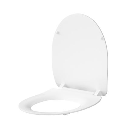 Cersanit K701-147 - Wall-hung toilet with toilet seat SAVIO ceramics/white
