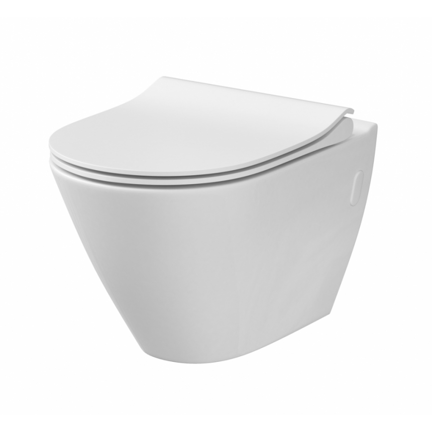 Cersanit K98-0146 - Toilet seat CITY OVAL SoftClose white