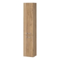 Cersanit S1003-001 - NIKO Wall-Mounted Bathroom Cabinet 140 x 30 cm, Walnut