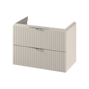 Cersanit S1015-003 - TIRSO Wall-mounted under-sink bathroom cabinet 80x55x45 cm beige