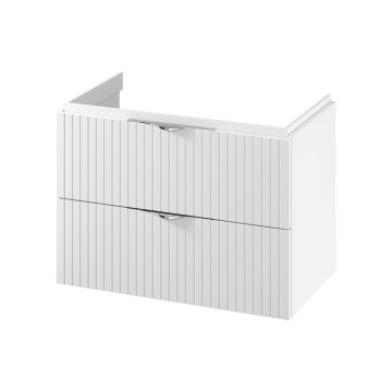 Cersanit S1015-004 - Wall-mounted under-sink bathroom cabinet TIRSO 80x55x45 cm white