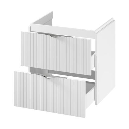 Cersanit S1015-007 - TIRSO 60x45 cm Wall-Mounted Vanity Unit for Washbasin, White