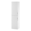 Cersanit S1015-010 - TIRSO Wall-Mounted Bathroom Cabinet 40x160x30 cm Matte White