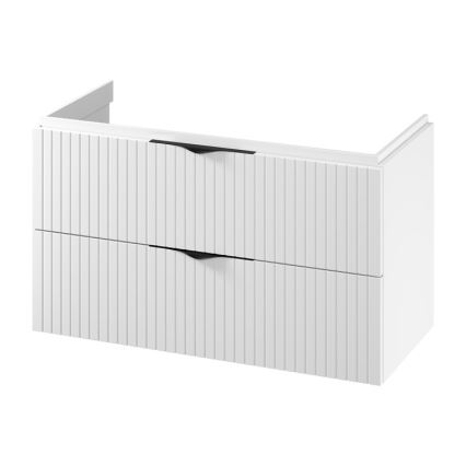 Cersanit S1015-014 - TIRSO 100 x 55 x 45 cm wall-mounted under-sink bathroom cabinet, white