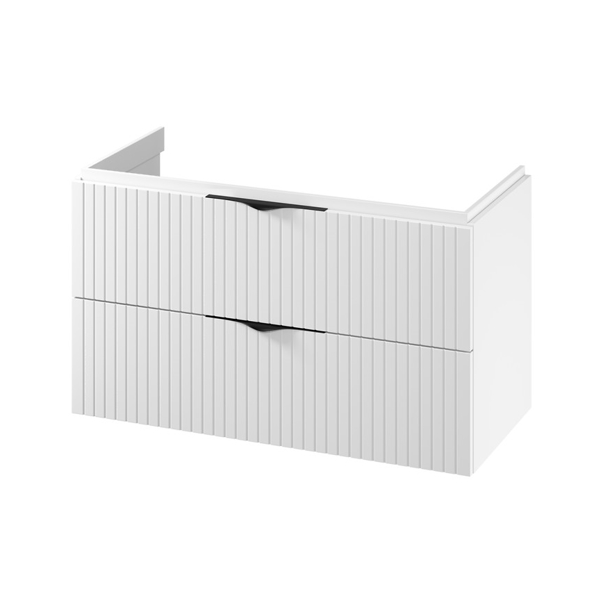 Cersanit S1015-014 - TIRSO 100 x 55 x 45 cm wall-mounted under-sink bathroom cabinet, white