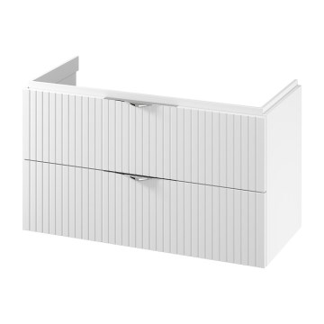 Cersanit S1015-014 - TIRSO 100 x 55 x 45 cm wall-mounted under-sink bathroom cabinet, white