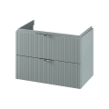 Cersanit S1017-001 - TIRSO Wall-Mounted Under-Sink Bathroom Cabinet 80x55x45 cm, Mint