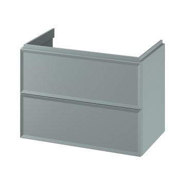 Cersanit S1017-004 - MILLE 80x55x45 cm wall-hung under-sink bathroom cabinet, mint
