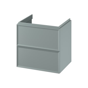 Cersanit S1021-003 - MILLE Wall-Mounted Under-Sink Vanity Unit 60x45 cm, Mint