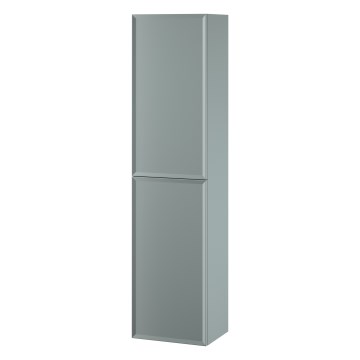 Cersanit S1021-012 - MILLE wall-mounted bathroom cabinet 40x160x30 cm mint green