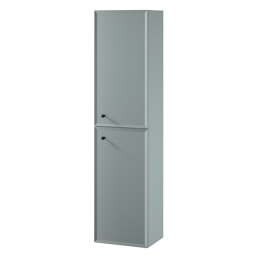 Cersanit S1021-012 - MILLE wall-mounted bathroom cabinet 40x160x30 cm mint green