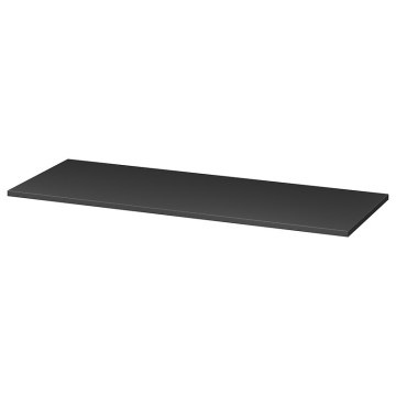 Cersanit S1021-016 - Top panel for MILLE washbasin cabinets 120x45 cm black