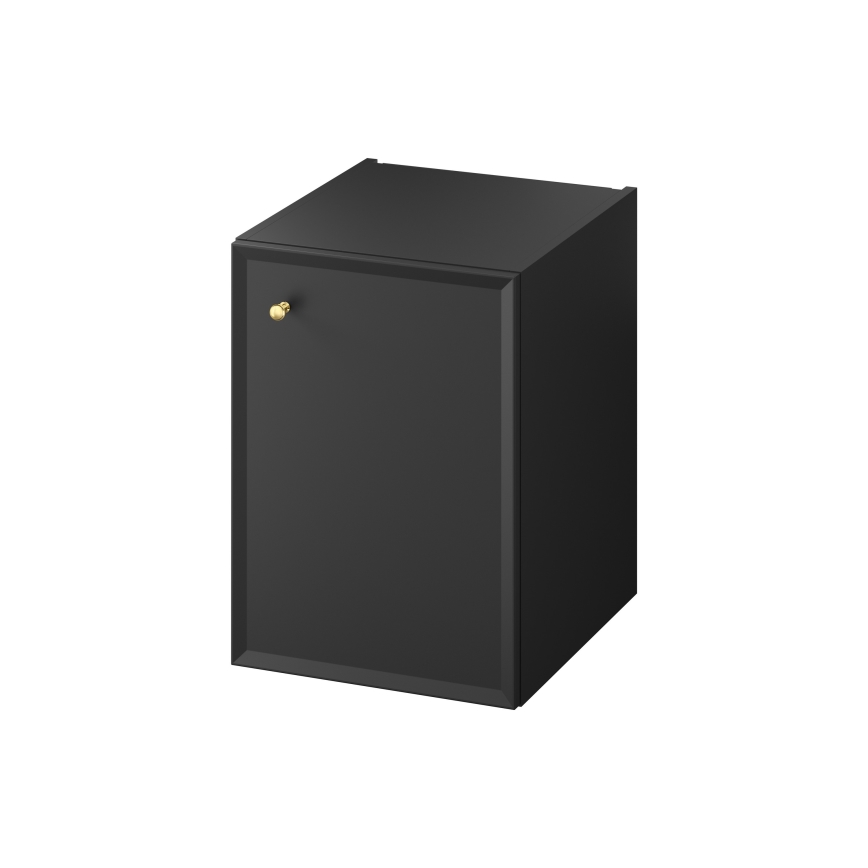 Cersanit S1022-005 - MILLE wall-hung bathroom cabinet 40x45 cm, matte black
