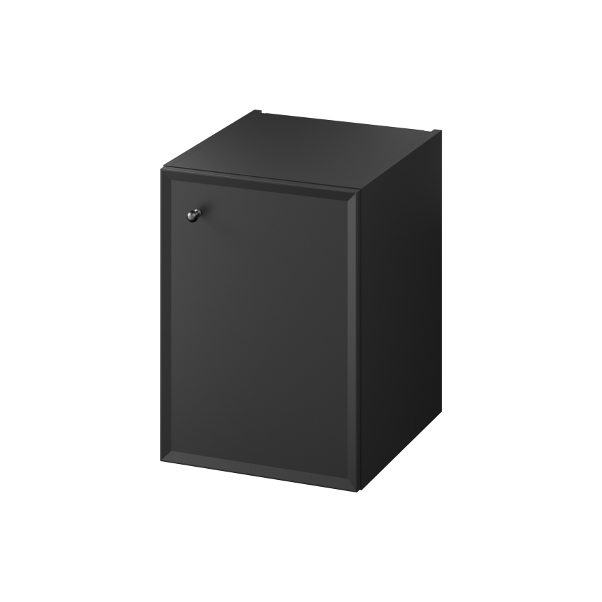 Cersanit S1022-005 - MILLE wall-hung bathroom cabinet 40x45 cm, matte black