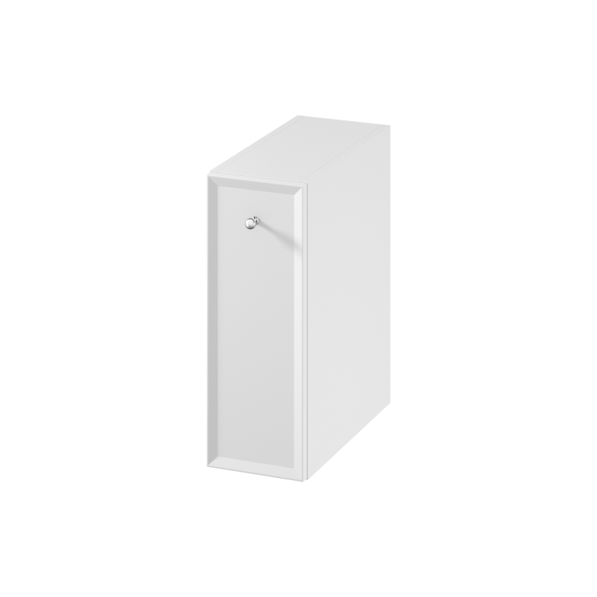 Cersanit S1022-006 - MILLE Wall-mounted Bathroom Cabinet 20x45 cm Matte White