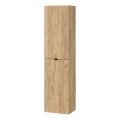 Cersanit S598-049-DSM - Wall-mounted bathroom cabinet MALIKA 160 x 40 cm, Oak