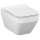 Cersanit S701-213-ECO - CREA wall-hung toilet with seat, ceramic/white