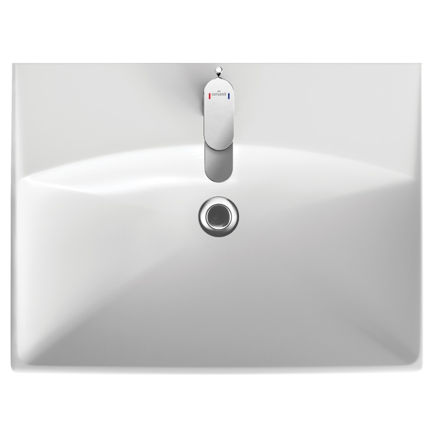 Cersanit S801-142-DSM - Hanging bathroom cabinet with a basin ELODY PLUS 46x60 cm white