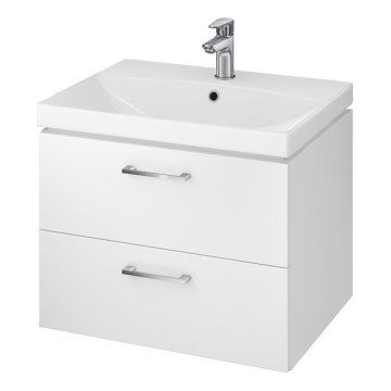 Cersanit S801-142-DSM - Wall-hung bathroom vanity with basin LARA CITY 60x45 cm white