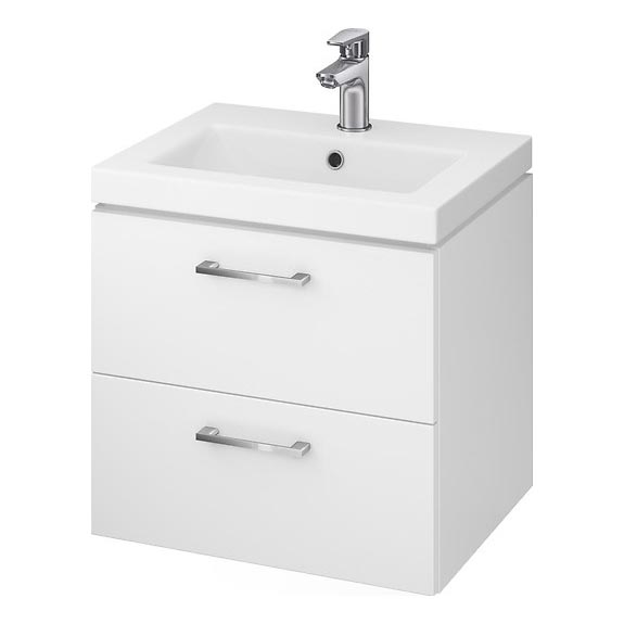 Cersanit S801-146-DSM - Hanging bathroom cabinet with a basin ELIS 46x50 cm white