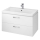 Cersanit S801-149-DSM - LARA 80x45 cm Wall-Mounted Bathroom Vanity with Basin, White