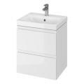 Cersanit S801-230-DSM - Hanging bathroom cabinet with a basin MODUO 62x50 cm white