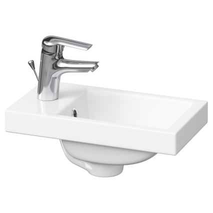 Cersanit S801-570 - MILLE wall-mounted bathroom cabinet with basin 40x62x22 cm, mint