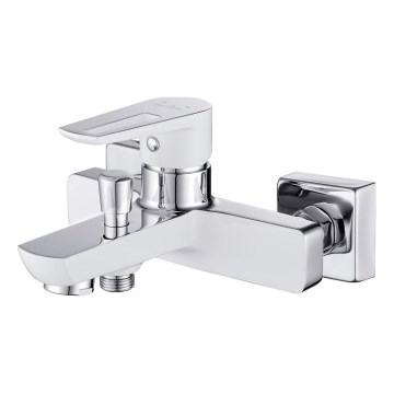 Cersanit S951-008 - Bath tap MILLE white/shiny chrome